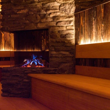 Thermen Maastricht sauna openhaard 1 250